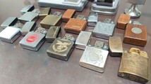 現状品 着火未確認 ZIPPO ジッポー 12点 1932 レプリカ 木製 コイン 卓上 ロンソン Ronson 1点 セット オイルライター _画像8