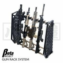 特価セール ★ BETA PROJECT スーパーマルチガンラック ライフルラック マルイ WA WE M4 M16 AK47 MP-BP006850300