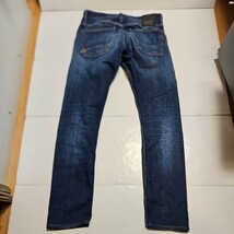 DENHAM RAZOR NISS SLIM FIT CANDIANI DENIM GOLDEN RIVET RIMINI デンハム レイザー スリムフィット ジーンズ W30L32_画像5