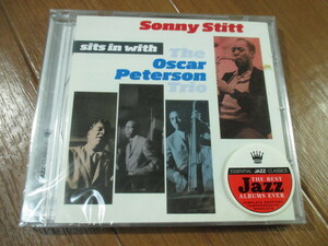 未開封■　Sits in With the Oscar Peterson Trio　■ピーターソン・トリオ＋ソニー・スティット