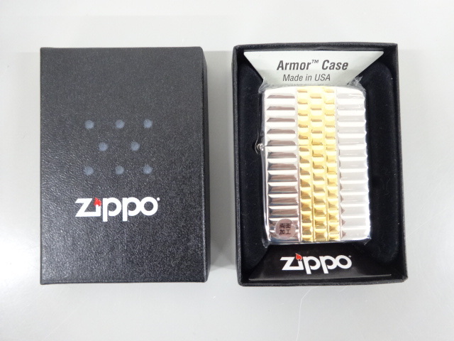 Yahoo!オークション -「zippo アーマー シルバー」(Zippo) (ライター