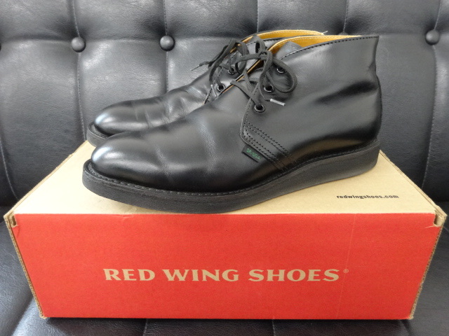 Yahoo!オークション  red wing ポストマン チャッカレッド