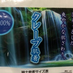 送料込み メンズ ロンパン ２枚組 3Lサイズ 胴囲98～108㎝ 綿100％ 白色 クレープ肌着 制菌加工 楊柳 ステテコ 紳士用夏向き下着の画像8