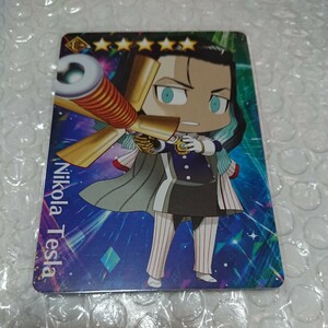 FGO Fate/Grand Order ニコラ・テスラ グレイルリーグ 野球 カード 美品