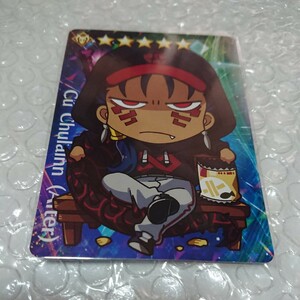 FGO Fate/Grand Order クー・フーリン オルタ グレイルリーグ 野球 カード 美品