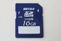 16GB SDHC カード　BUFFALO class10_画像1