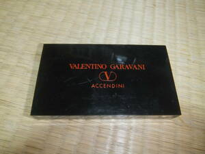 R91011 断捨離　処分　VALENTINO　GARAVANI　ヴァレンティノガラヴァーニ　ライター　喫煙　ガス無し　動作未確認　ジャンク