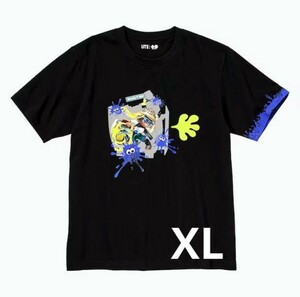 ユニクロ スプラトゥーン3 ブラック 黒 Tシャツ UT XLサイズ