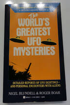 UFO 洋書　THE WORLD'S GREATEST UFO SYSTERIES / NIGEL BLUNDELL & ROGER BOAR_画像1