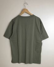 UNIQLO × Theory ◆ リラックスフィット Vネック Tシャツ オリーブ Lサイズ カットソー ユニクロ セオリー ◆G1013 WV2い8-67_画像2