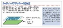 モンスター　モンスターエナジー　カッティング　ステッカー　白2枚_画像2