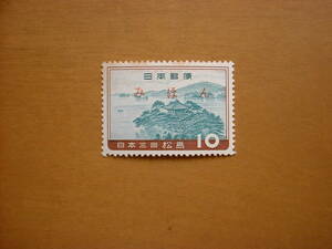 Mihon Stamp Japan Три просмотра "Matsushima" 1960.3