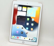 ∞ 1円～SIMフリーiPad6 (第6世代) 32GB ゴールド MRM02J/A 9.7インチ Wi-Fi+Cellular 5807 送料185円～_画像1