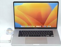 ∞ 1円～MacBook Pro (16インチ, 2019) MVVM2J/A 2.3GHz Core i9 メモリ:16GB SSD:1TB AMD Radeon Pro 5500M 4GB Touch Bar MAKM_画像1