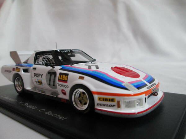 スパーク　1/43　マツダ　RX-7　No.77　24H　Le Mans　1979【新品】