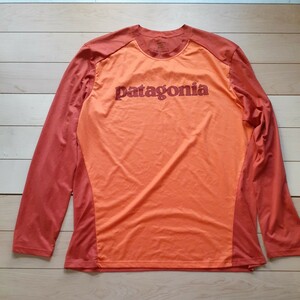 ロングTシャツpatagoniaパタゴニアLサイズ　キャプリーン1