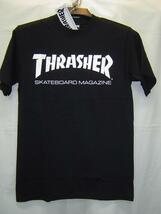 セール15% THRASHER スラッシャー TH8101 MAG LOGO マグロゴ Tシャツ 半袖 丸首 クルーネック 黒 白 XL 新品_画像2