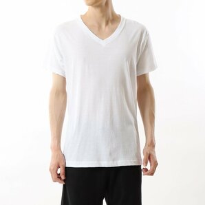 Hanes ヘインズ 青ラベル 3枚セット Ⅴネック Tシャツ 半袖 無地 白 L HM2125G メンズ レディース 人気 おすすめの画像4