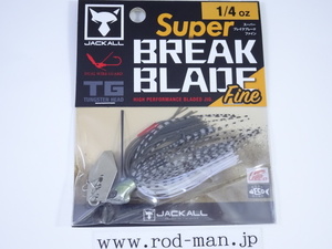 ジャッカル★スーパーブレイクブレードファイン1/4oz★#ホログラムイナッコ★エコ認定商品