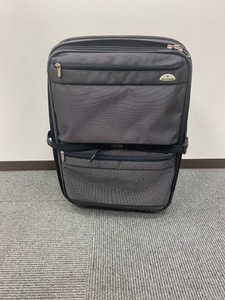 Samsonite サムソナイト スーツケース ソフト ハード 二輪 キャリーケース グレー 灰色 55L 3.6kg 旅行 鞄 日本製
