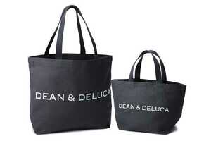 新品＜11月1日発売＞DEAN&DELUCA　ディーン&デルーカ チャリティートートバッグ　ストーングレー Sサイズ、Ｌサイズ　2点セット