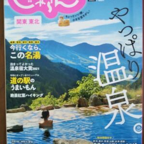 じゃらん＊やっぱり温泉☆付録小冊子付き（関東・東北）