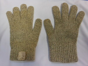 ◆この季節　必需品　◆Made in U.S.A.　手袋　ウール毛 ＆ ナイロン　◆未使用