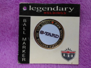 ◆ゴルフ・ボール・マーカー◆LEGENDARY BALL MAKER　◆未使用