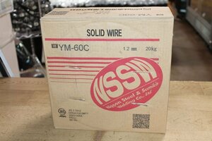 新品 未開封 日鐵住金溶接工業株式会社 NSSW SOLID WIRE ソリッドワイヤ YM-60C 1.2mm 20kg 溶接ワイヤー ニッテツ 未使用 リサイクルマー