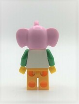 即決　新品　未使用　レゴ　LEGO　ミニフィグ　ミニフィギュア　エレファント　ゾウの被り物の男の子　ピンクのゾウ_画像3