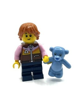 即決 新品 未使用 レゴ LEGO ミニフィグ ミニフィギュア シティ くまのぬいぐるみと男の子　　テディベア　子供