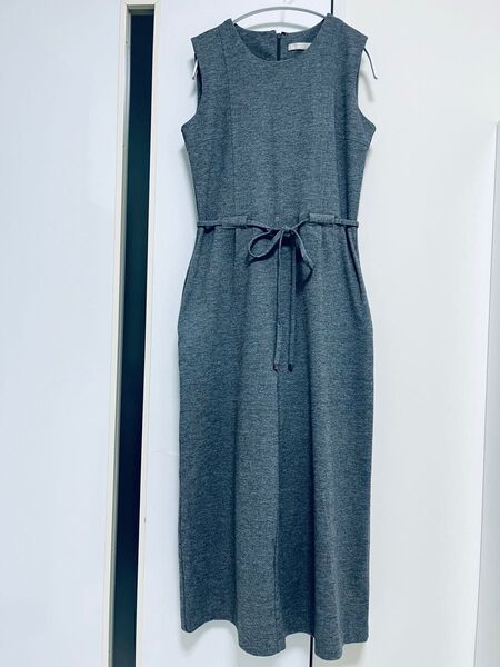*larmoire de luxe サロペットパンツ グレー