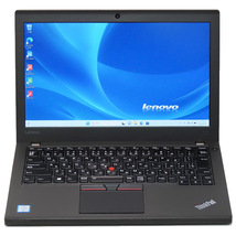 第6世代 i5 8GB SSD 256GB Lenovo ThinkPad X260 Windows11 12.5インチ 中古パソコン ノートパソコン_画像1