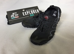 残りわずか《JET PILOT》VENTURE EXPLORER SHOE　ブラック　サイズ7(25.0～25.5)新品　マリンシューズ（703-2）水遊び/海水浴/アウトドア