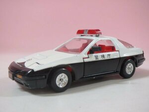 65712■トミカ　ダンディ　DE-011 マツダサバンナRX-7 パトロールカー 警視庁