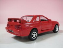 65784■ダイヤペット　SV-16　スカイライン GT-R （R32）　レッド_画像3