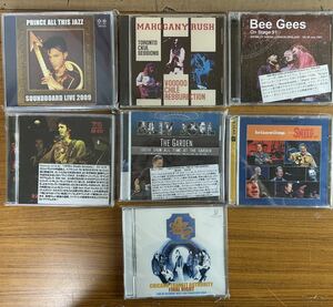 LIVE【未使用】７種１３CD/ Prince/Mahogany Rush/Donovan/Bee Gees/Chicago Transit/Brian Wilsom/Billy Joel+Springsteen