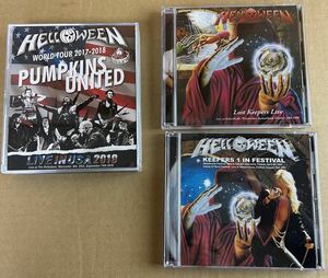 【未使用】Helloween/Live 3種　unused/deadstock