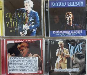 【未使用】David Bowie/LIVE 4種8CD unused