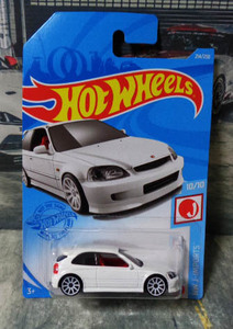 ホットウィール 1999 ホンダ シビック TYPE R EK9　HotWheels '99 HONDA CIVIC TYPE R (EK9)　　///Am