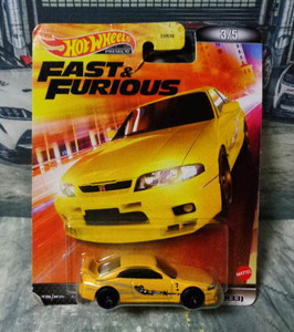 HotWheels Fast ＆ Furious Nissan Skyline GT-R〔BCNR33〕ホットウィール ワイルドスピード ニッサン スカイライン GT-R カード傷み(045)