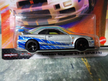 HotWheels Nissan Skyline GT-R 〔BNR34〕　FAST ＆ FURIOUS　ホットウィール ワイルドスピード ニッサン スカイライン GT-R BNR34 　///am_画像2