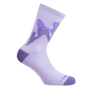 新品 Rapha + Ellen Paige Pro Team Socks Lサイズ (JP 28-30cm) パープル ラファ エレン・ペイジ リーチ プロチーム ソックス