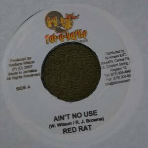Steevie Wonders Big Tune Cover Ain't No Use Red Rat from Rat A Kestle　