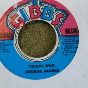 Tribal War Riddim Single 2枚Set from Joe Gibbs George Nooks Dillingerの画像1
