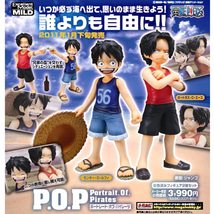 メガハウス★Portrait.Of.Pirates P.O.P POP ONE PIECE ワンピース フィギュア CB-EX ルフィ＆エース ～兄弟の絆～★新品・正規品・初販_画像1