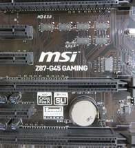 ★≪中古品≫ATXマザーボード MSI Z87-G45 Gaming[t23101626]_画像4