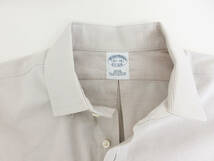 RB-007【長袖シャツ】ブルックスブラザーズ スリムフィット★SIZE:15 1/2★チェック★BROOKS BROTHERS SLIM FIT★古着★_画像7