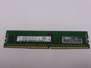 メモリ サーバーパソコン用 1.20V SK hynix PC4-21300V(DDR4-2666V) ECC Registered 16GB 起動確認済です HMA82GR7AFR8N