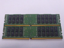 起動しませんでした ジャンク品扱い メモリ サーバーパソコン用 Samsung PC4-19200T(DDR4-2400T)ECC Registered 32GBx2枚 合計64GBです_画像4